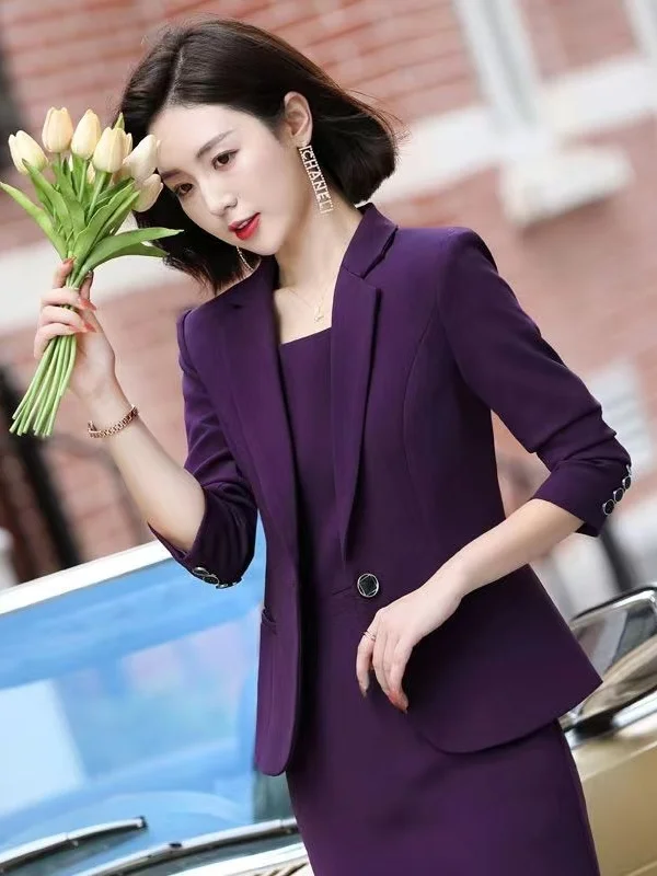 Profional-Conjunto Faion de talla grande para mujer, traje de dos piezas Dr coreano Sle, pantalones largos holgados de cintura alta, otoño y primavera