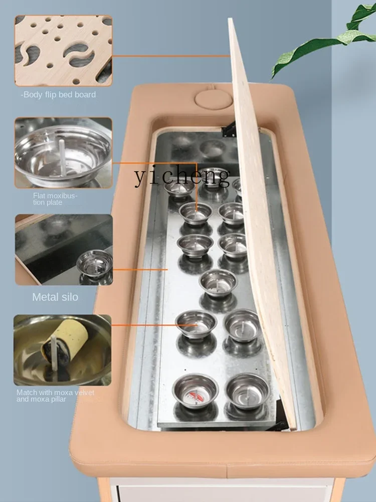 Automatic Intelligent Smoke-Free Warm Moxibustion Moxibustion Bed Home Beauty Salon Special PhysiotherapyD18