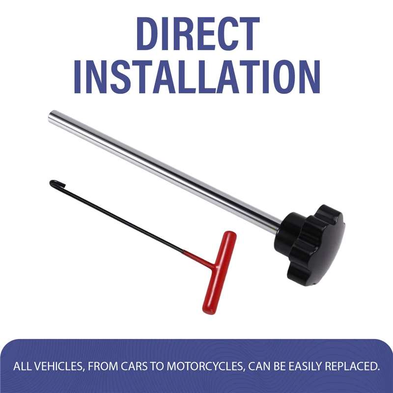 

NEW-Quick Change Tire Valve Tool Kit Valve Stem Tire Valve Stem For TR413 Valve Replacement And Installation Tool Kit