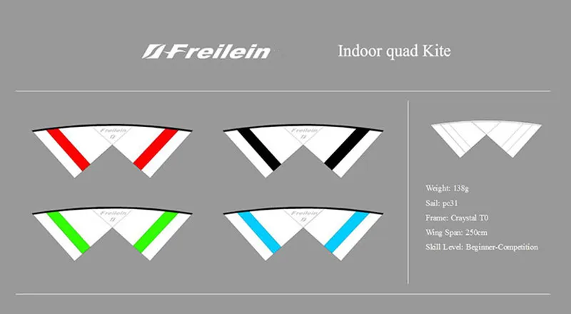 Freilein – cerf-volant de combat pour adultes, cascadeur d'intérieur, quadriligne, parachute, volant en plein air, livraison gratuite