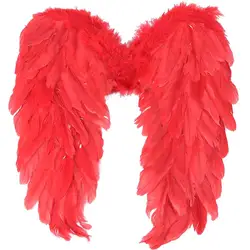 Feathers Angel Wing Christmas Halloween Fancy Dress Kids Cosplay Party Prop Party Decoration Accessories