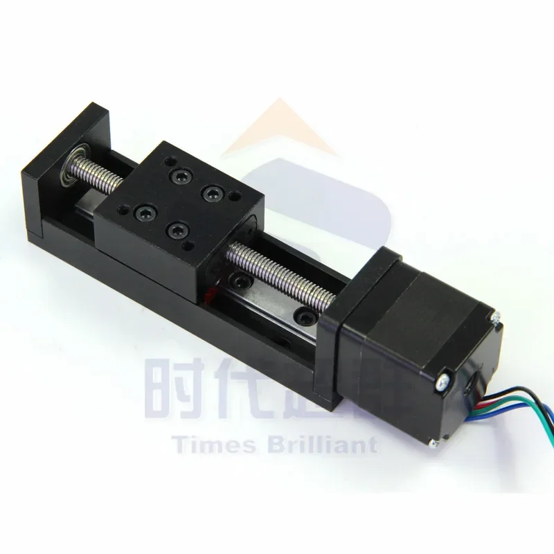 T0602 Guide Rail Sliding Table Stepper Motor T-type Lead Screw Line Rail Sliding Table