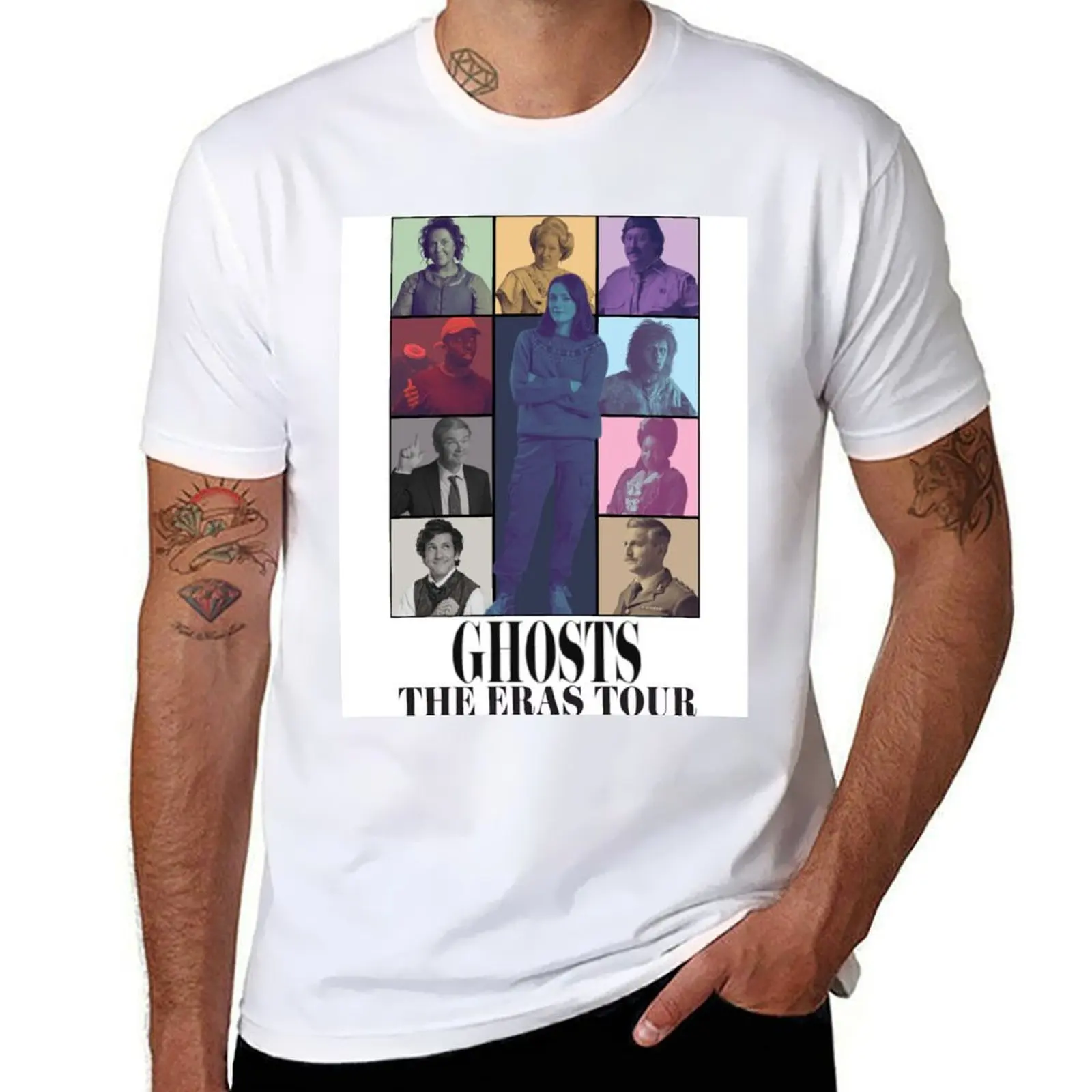 

BBC Ghosts Tour Poster T-Shirt t shirts designer t shirt man designer T-Shirt