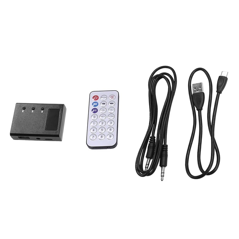 ABSQ-decodificador de reproductor de CD portátil para coche, adaptador de conversión de decodificador de CD auxiliar AUX, para coche que no admite Audio WAV