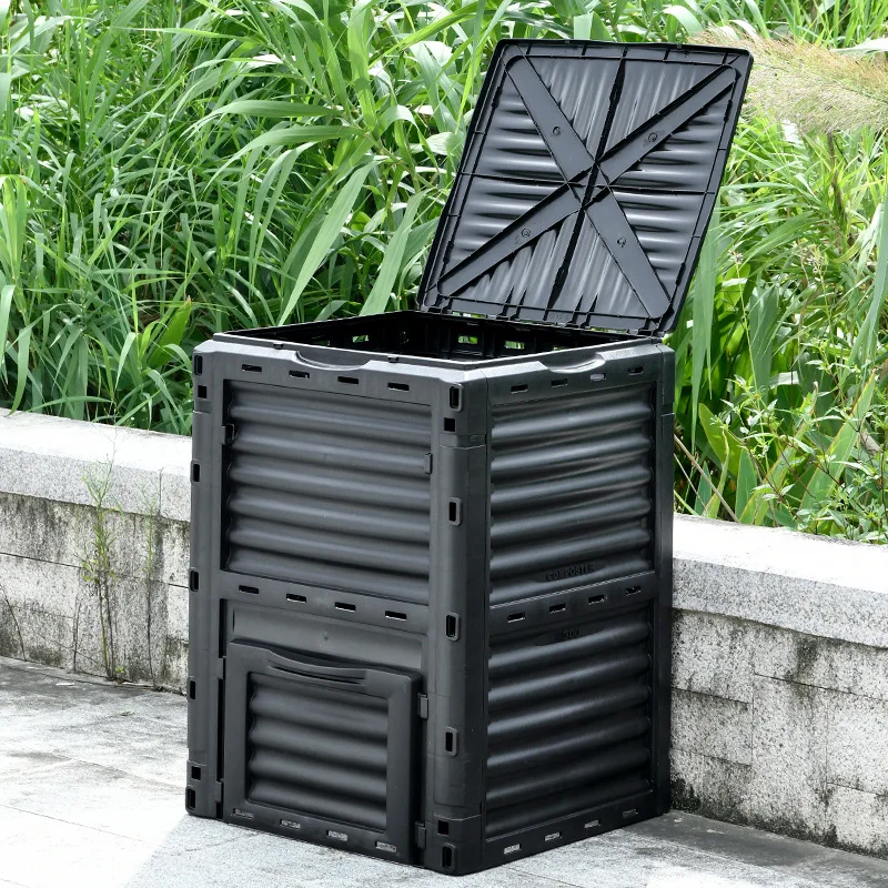 

Garden Organic Fertilizer Aerobic Compost Bucket Deciduous Weed Plastic Compost Box Nutrient Soil Fermentation Box