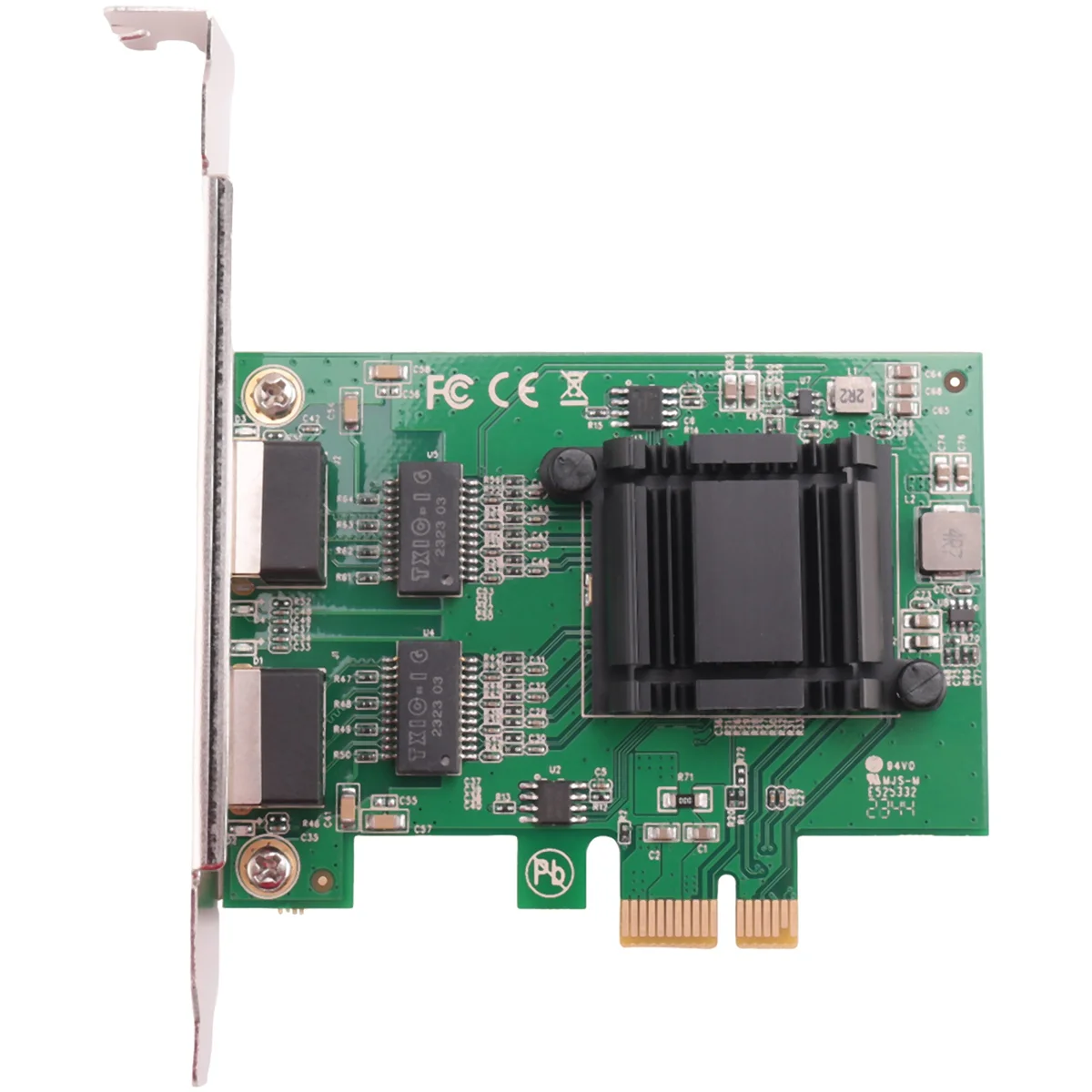 2-портовая гигабитная сетевая карта PCIe, 1000 м, двухпортовый адаптер PCI Express Ethernet с сетевой картой 82571EB LAN для Windows HOT
