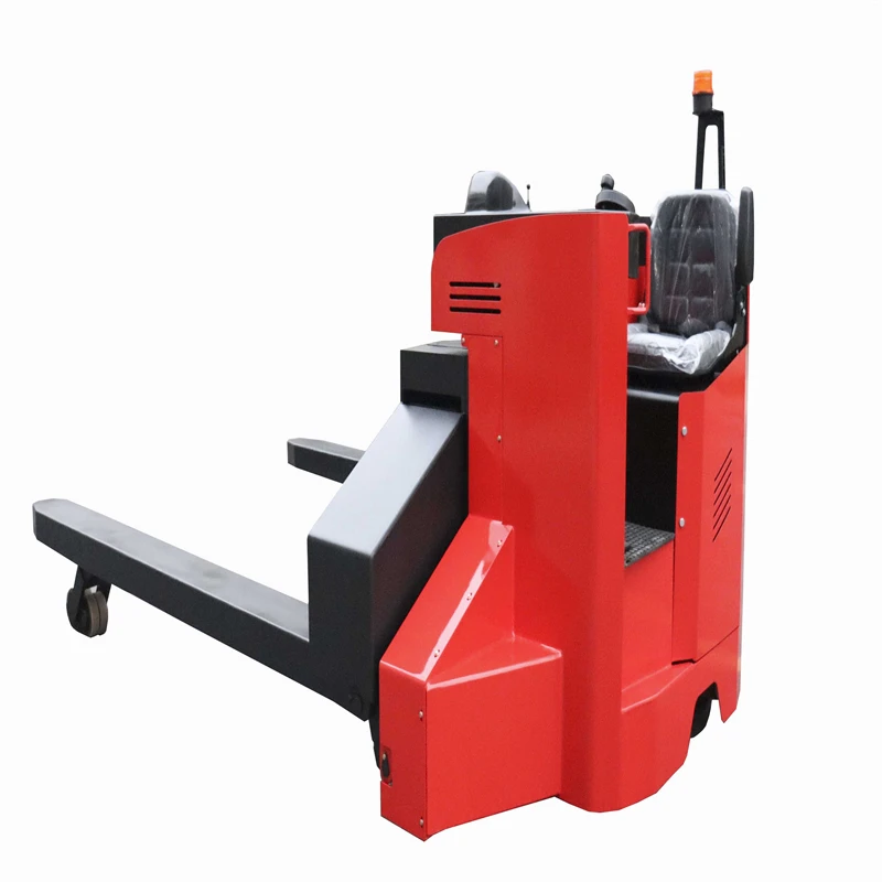2026 Younglift 12 Ton Heavy Duty Ride-on Electric Pallet Truck Seat Pallet Truck for Warehouse