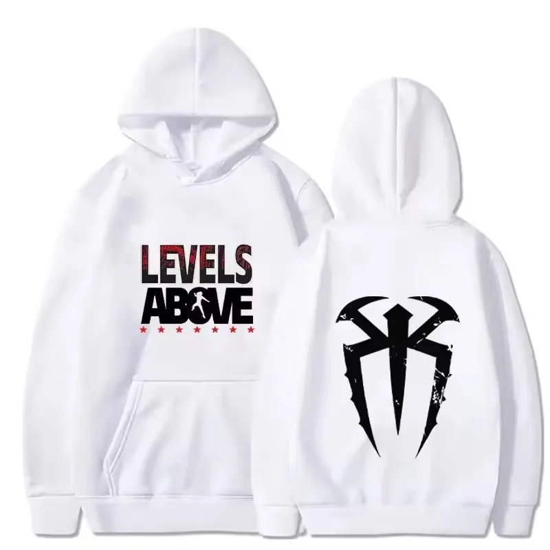

Unisex Casual Fashion Hooded Sweatshirt Roman Reigns Print Pullover Long Sleeve Harajuku Streetwear for Women And Men
