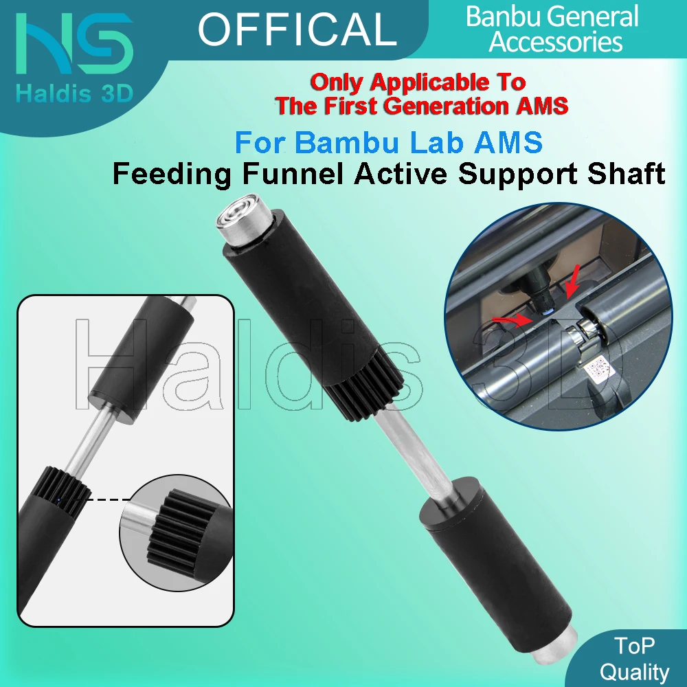 

For Bambu Lab AMS Internal Maintenance Kit For Bambu AMS Feeding Funnel Active Support Shaft Assembly PTFE Tube 3D Printer Part