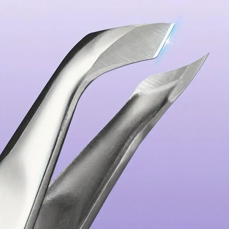 Herramientas de pedicura para decoración de uñas, tijeras para piel muerta, cortaúñas, pinza para quitar uñas, acero inoxidable plateado
