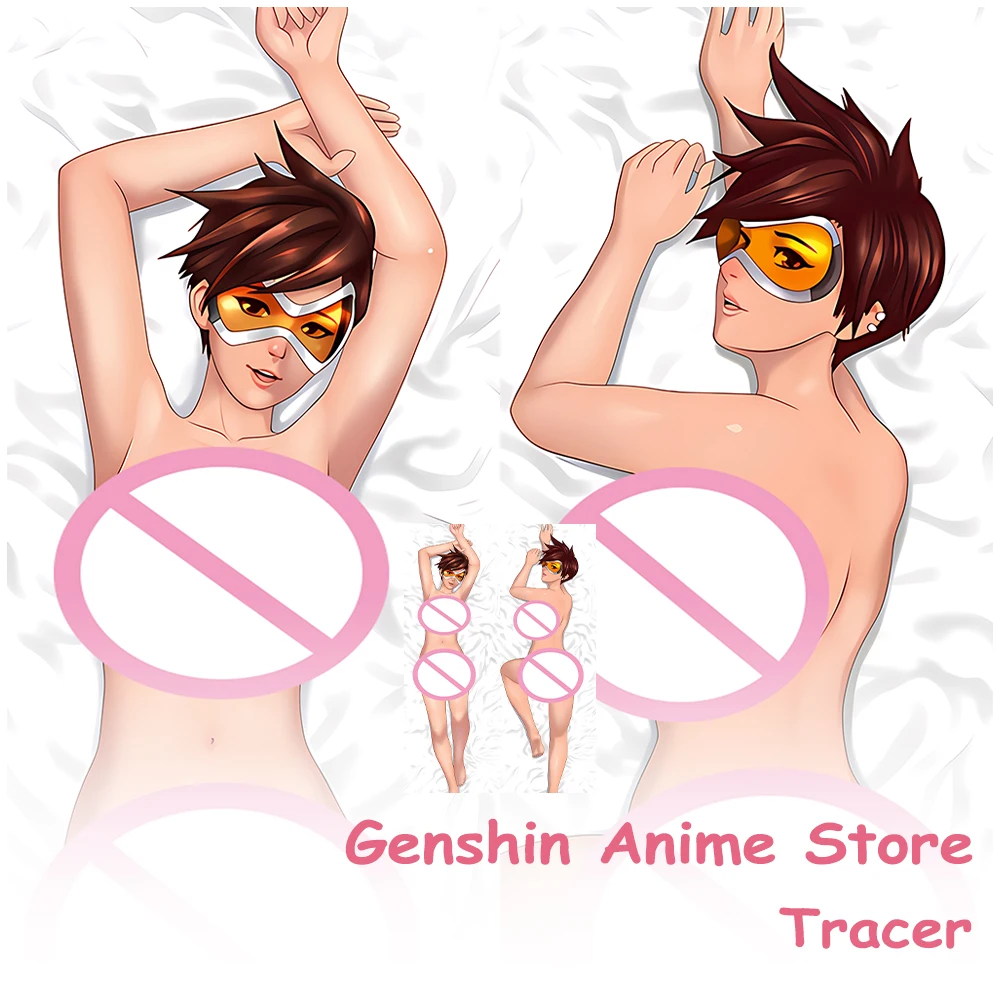 

Overwatch Tracer Anime Dakimakura Japanese Otaku Waifu Pillowcase 2 Side Hugging Body Pillowcase Cushion Cover Bedding Decor