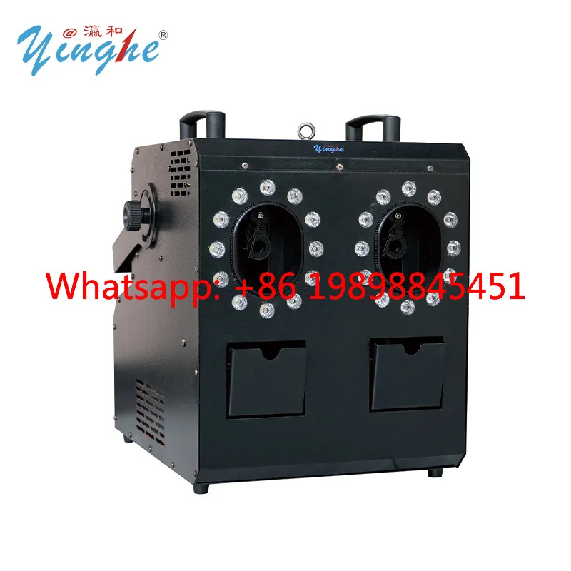 Machine 1500W 2-Way RGBW LED Black Bubble Remote Control Smoke for Wedding Events