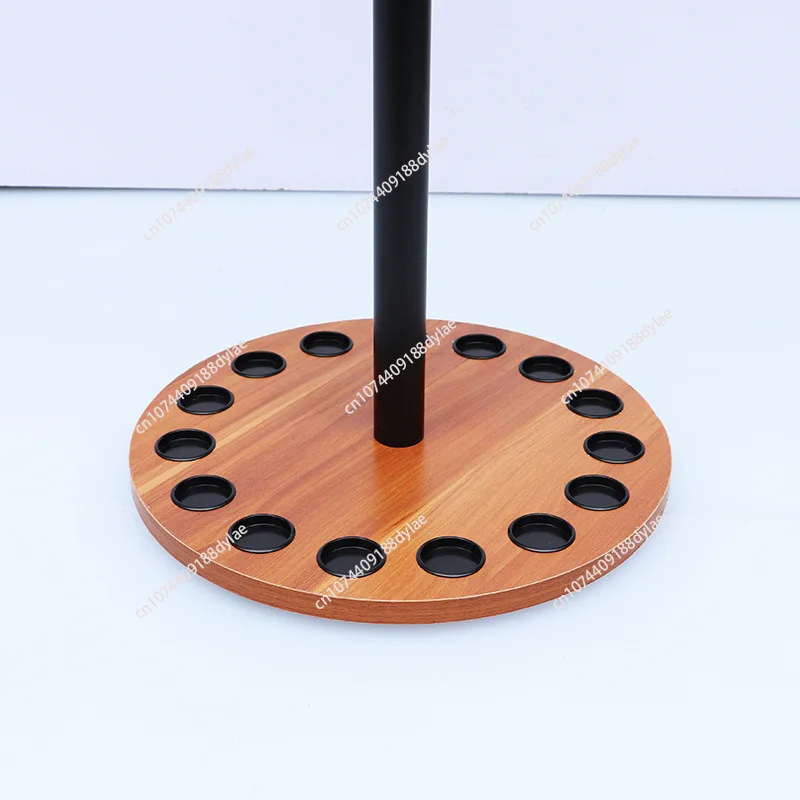 For New Arrive Detachable Wooden Stable Fishing Rods Stand Holder Fishing Rod Display Rack For Receive The Rods