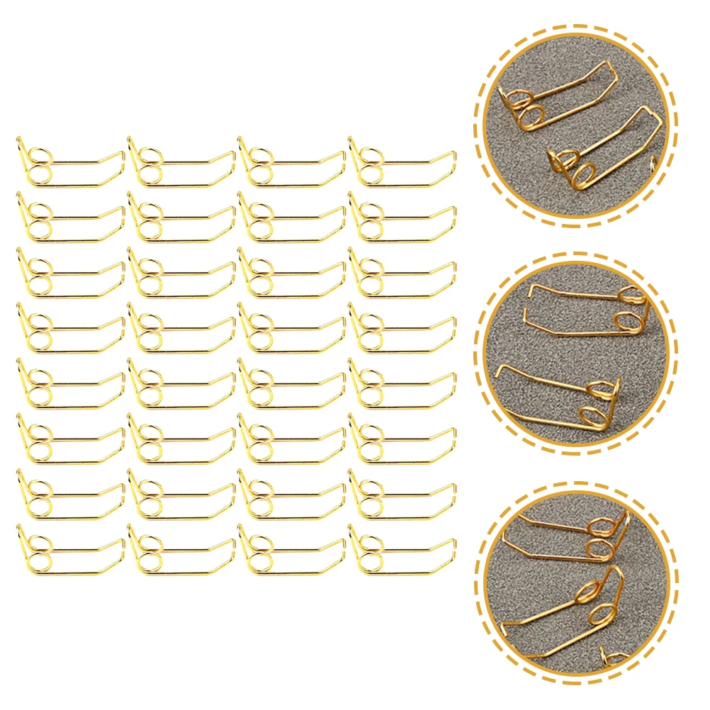 

20 Pcs Small Spring Trumpet Valve Component Fittings Metal Parts Water Key Instrument Repair Accessories