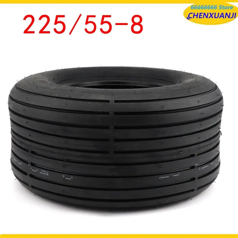 

225/55-8 Tubeless Tyres 18x9.50-8 8 Inch 4PR Vacuum Tires for Electric Scooters ATV