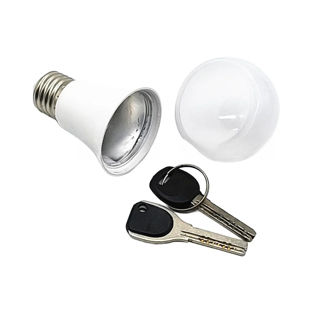 Light Bulb Replica Money Jar Built to Resemble Standard Incandescent Bulb While Serving as Secure Storage Device