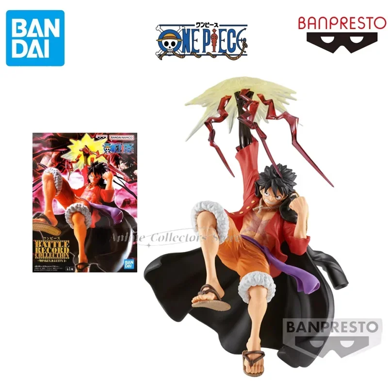 

Genuine Bandai BANPRESTO ONE PIECE Monkey D. Luffy Anime Character Game Model Toy Desktop Ornaments Hand-made Collection Gift