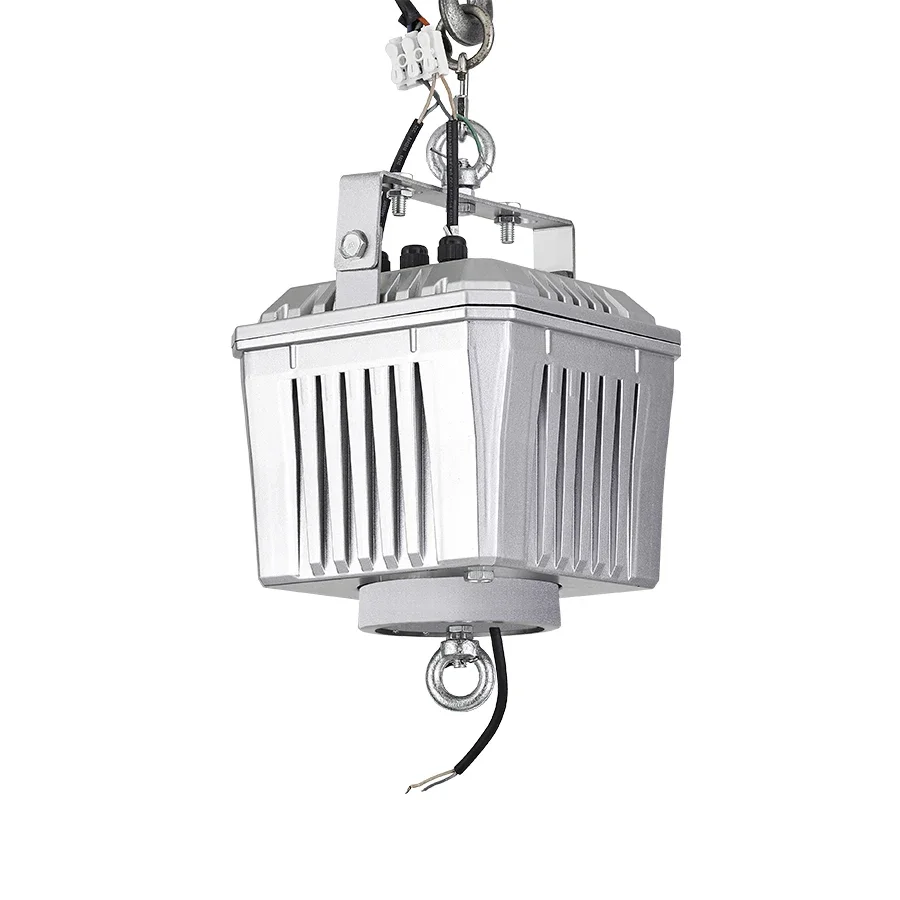 

High-Ceiling Spaces Warehouse Lighting Lifter IP65 Height Adjustable Light Lifter for High-Ceiling Areas