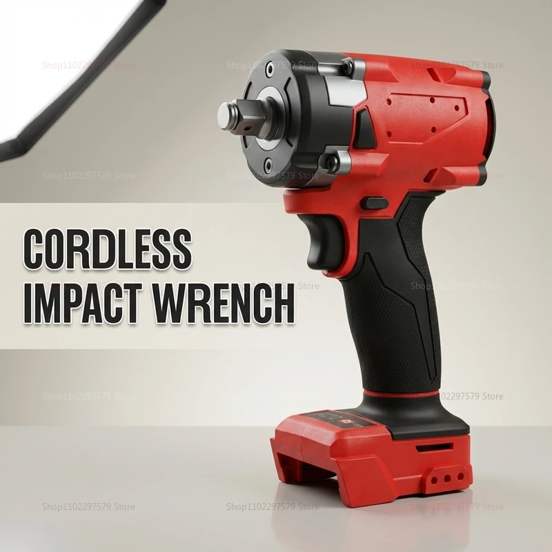 

Wireless Brushless Impact Wrench 18V Electric Torque Driver for Car Truck Repair Rechargeable Power Tool Kit
