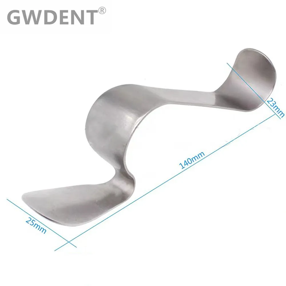 Dental Imlant Surgical Stainless Steel S-Shape Cheek Lip Retractor Mouth Opener Intraoral Opener Spreader Dental Tools