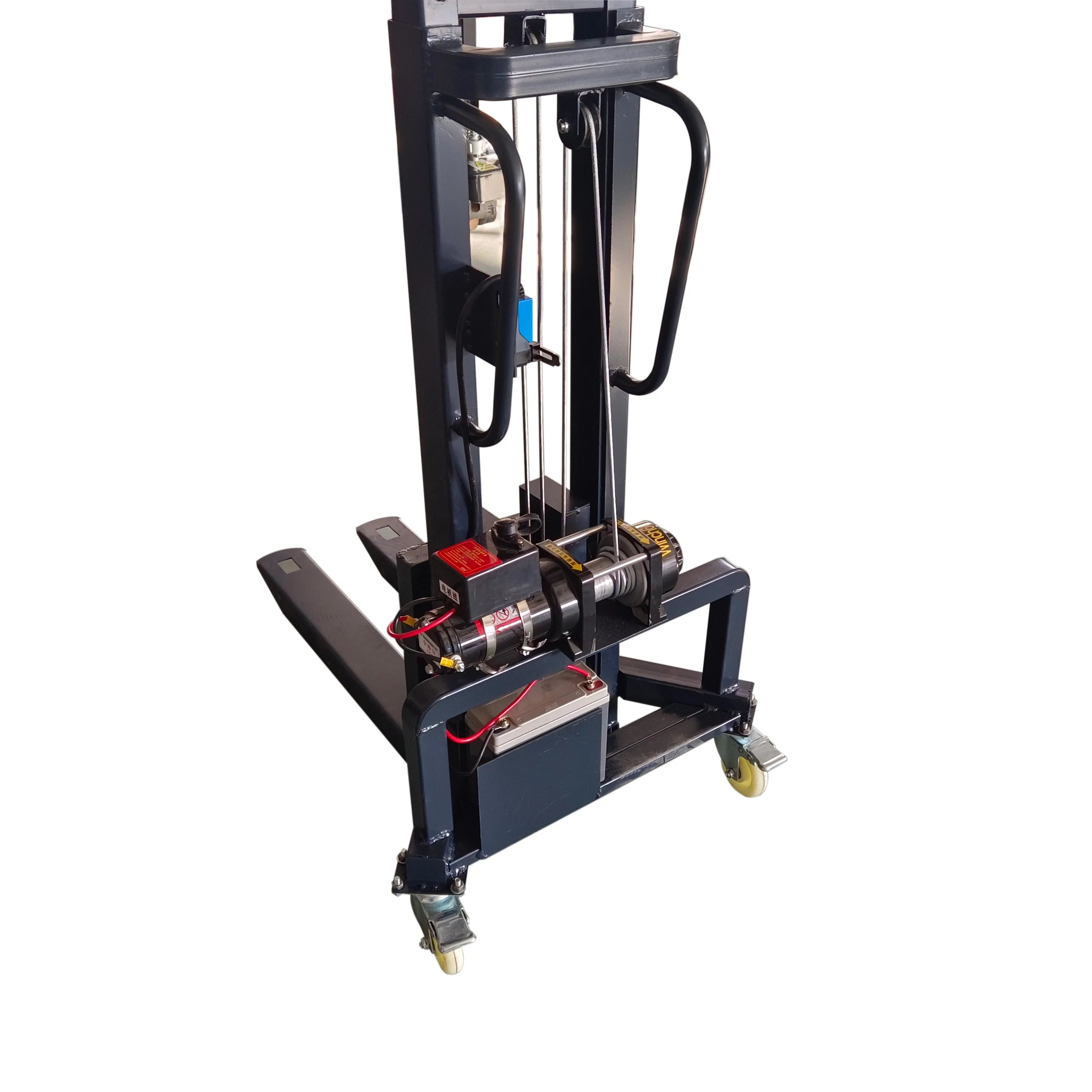 Foldable Design Mini Electric Forklift Pallet Jack Loader Stacker For Transporting Audio Speakers Cases Stage Equipment