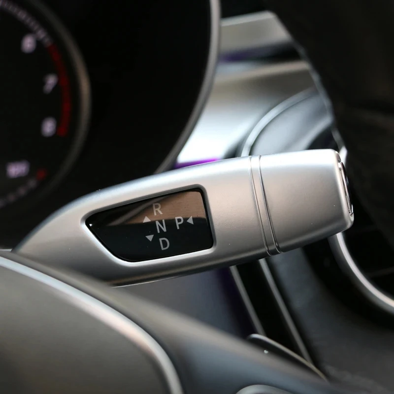 Car Styling Sequins Wiper Shift Lever Cruise Cover Trim Frame Sticker For Mercedes Benz C E S Class W205 W213 W222 CLS CLA GLC