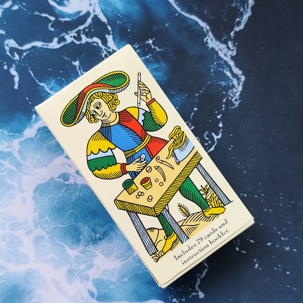 

Big Size tarot deck.Tarot De Marseille.tarot cards with guide book