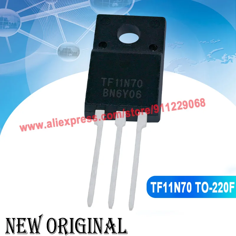 (5個) TF11N70 AOTF11N70 TO-220F 700v 11A / TF8N50 AOTF8N50 500v 8A / MDF12N50 500v 12A / SF20A600H TO-220F