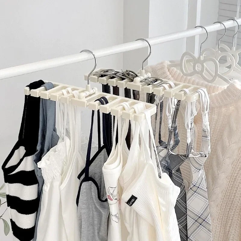10-in-1 Rack di stoccaggio della cintura Tie Belt Hanger girevole Organizer Rack multifunzionale armadio portaoggetti accessori per la casa