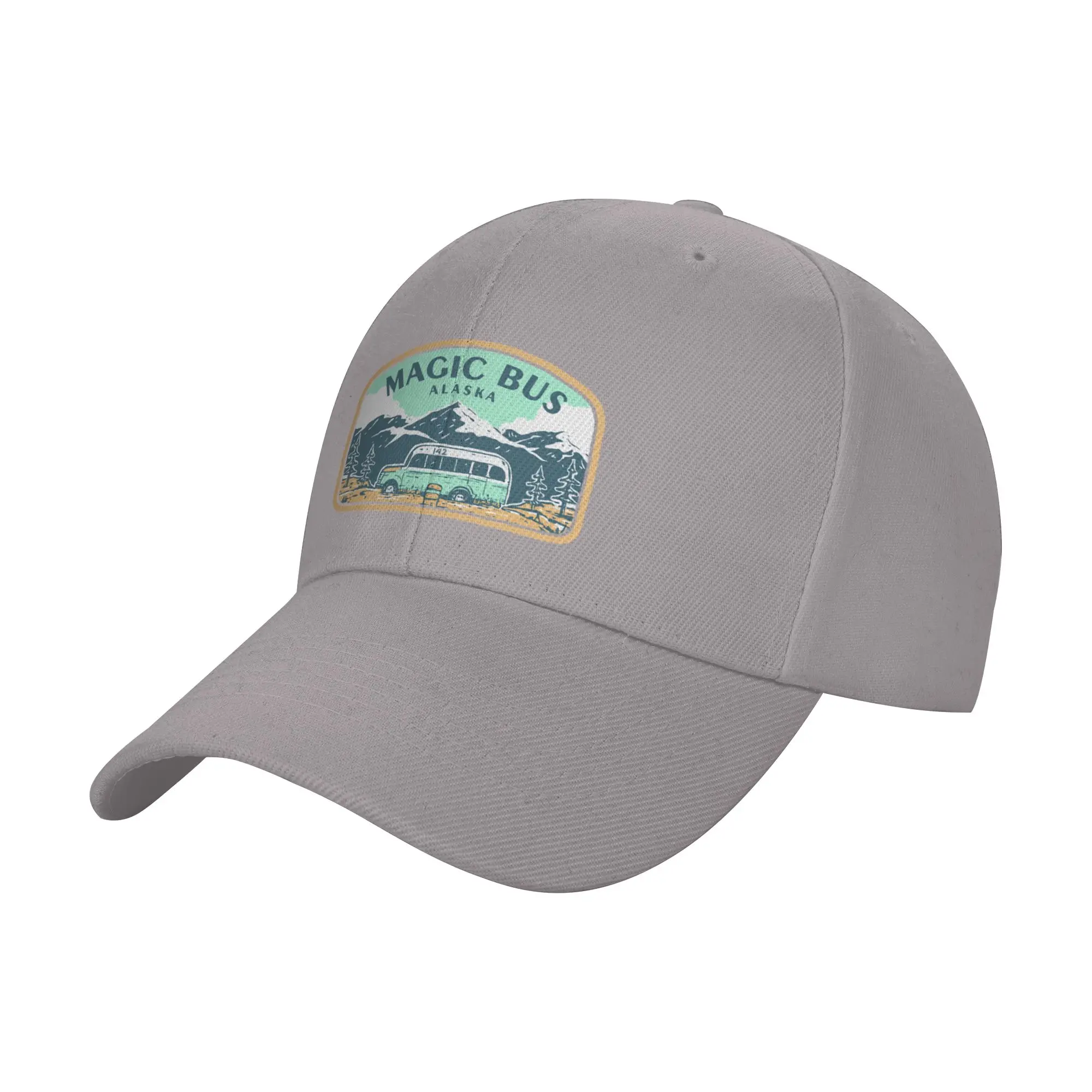 Hot Sale Magic bus alaska Baseball Cap  Uv Protection Summer Woman Cap  Camping Picnic Summer Woman Cap
