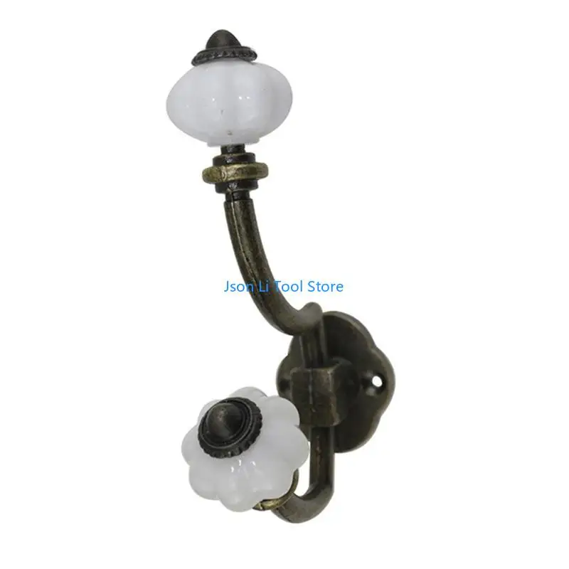 Y08D Móc áo choàng nặng Y08D Móc retro Hook trang trí tường dễ cài đặt