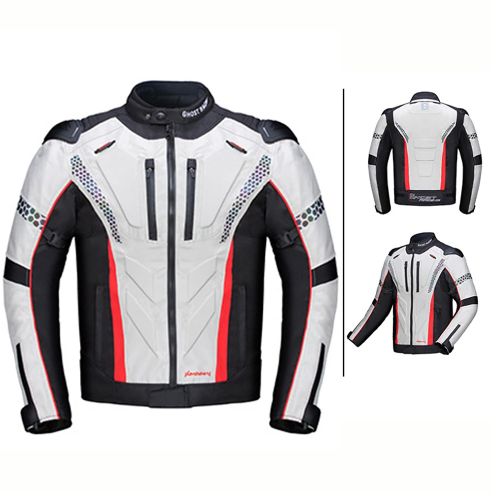 Cold-proof Waterproof Motorcycle Jacket Men Blouson Moto Night Reflection Motorbike Riding Clothing Motorcycle Equipment M-5XL