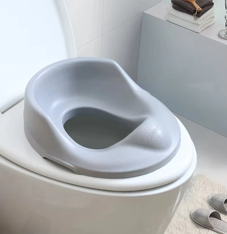 

Potty Training Toilet Seat For Baby Soft PU Material Baby Potty Training Seat One-piece Design Suitable for 90% Household Toilet