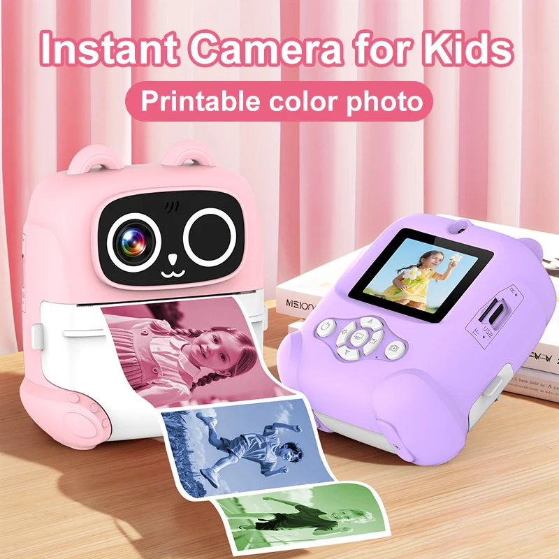 

Kids Camera Outdoor Portable Mini Digital Camera for Children Birthday Graduation Ceremony Gift HD Photo Video Toy Camera for Bo