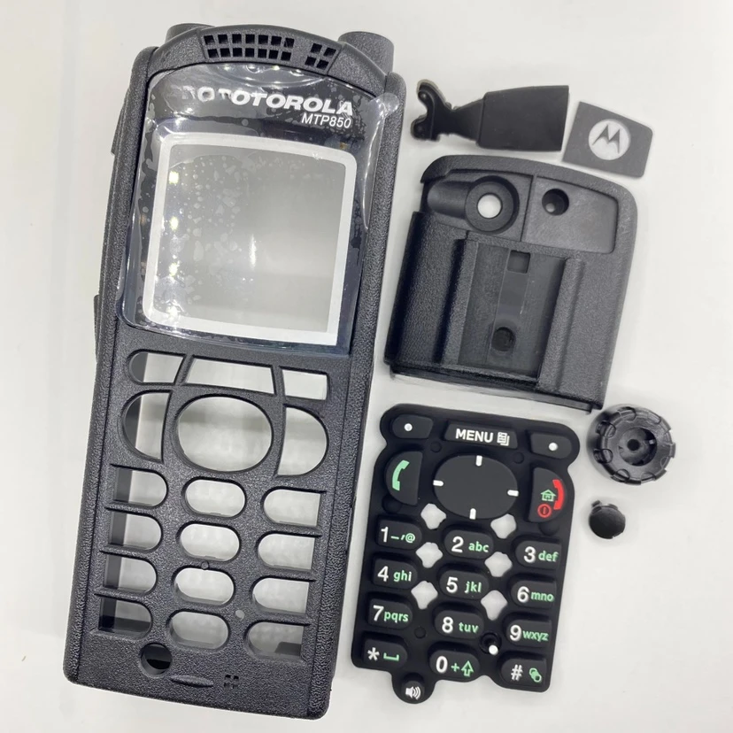 

M walkie-talkie MTP850 mtp850 shell, shell, front panel, back cover with button knob physical picture