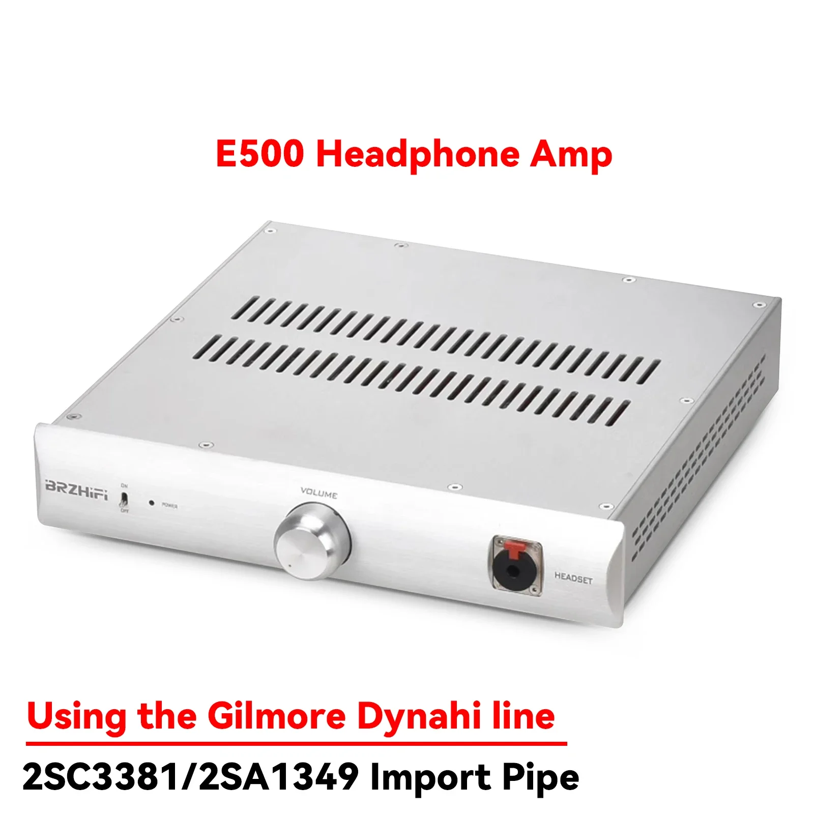 AMXEKR The Final Version of E500 Headphone Amp Gilmore Dynahi Twin Field Tube Transparent Sound Quality Super Β22