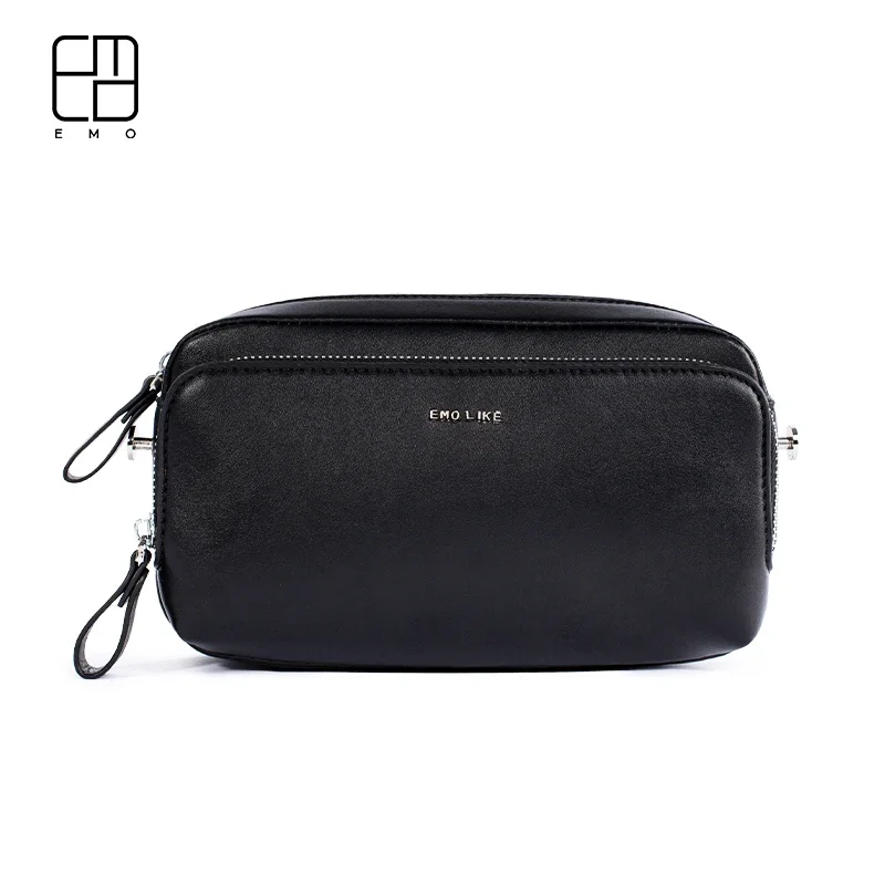 Original EMO The new camera bag is stylish and simple, wide shoulder strap, single shoulder crossbody bag and small square bag