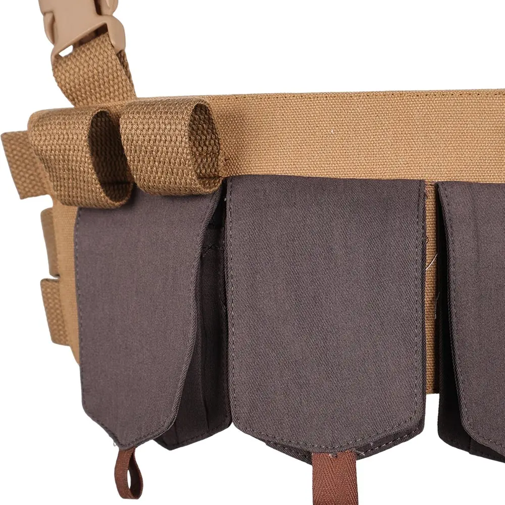 زورا بينيت تأثيري حزام حزام زي 2025 فيلم العالم الجوراسي ولادة جديدة تمويه Fantaisa حزام صدر هالوين البدلة اكسسوارات #6