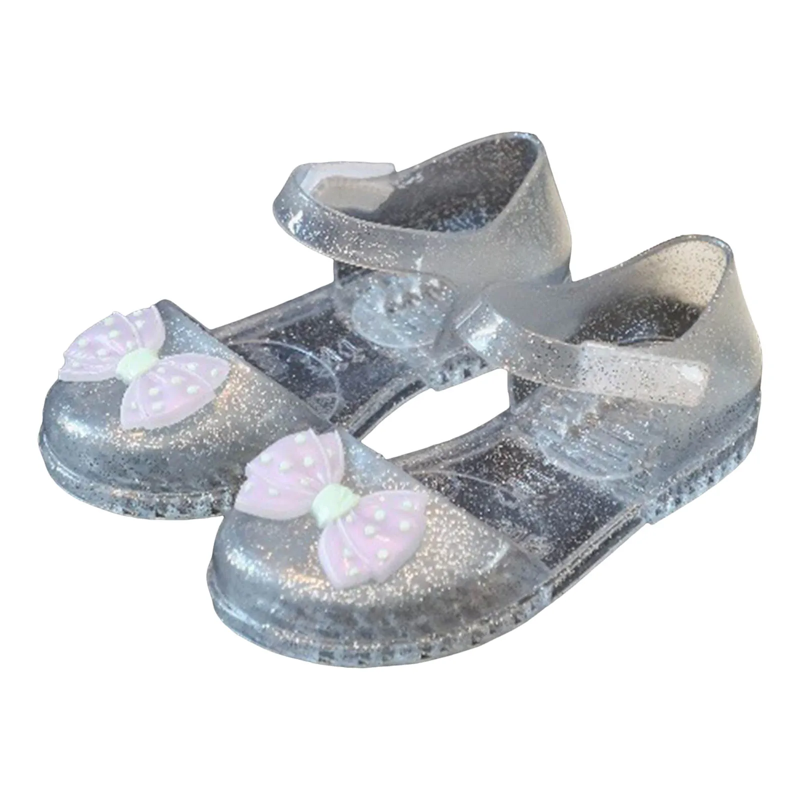 

Sandals Size 1 Children's Sandals Girls Jelly Shoes Butterfly Fruit Sugar Beach Crystal Single Girl Dinosaur Slippers