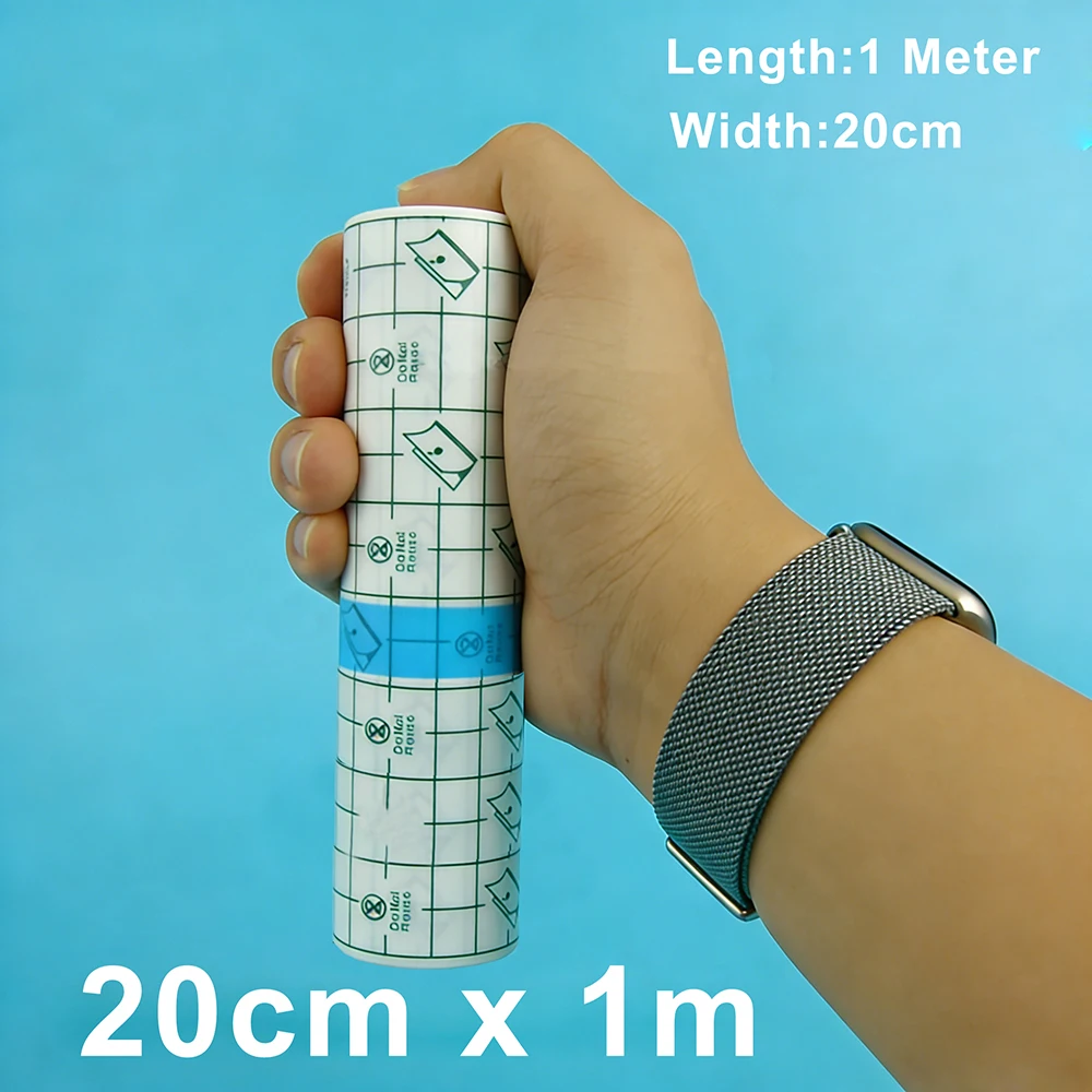 Wasserdichter Schutzfilm für Tattoos, PU-Klebeband für die Nachsorge, Heilung, Tattoo-Reparatur, transparente Hautreparatur-Bandage, Rolle