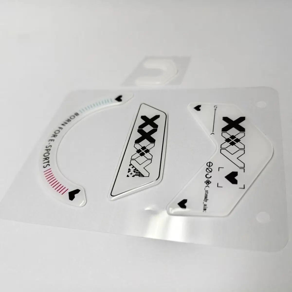 Glass Mouse Feet Compatible With Logitech G502 X PLUS Wireless Mouse Customized Round Curved Edge Mouse Glass Skates