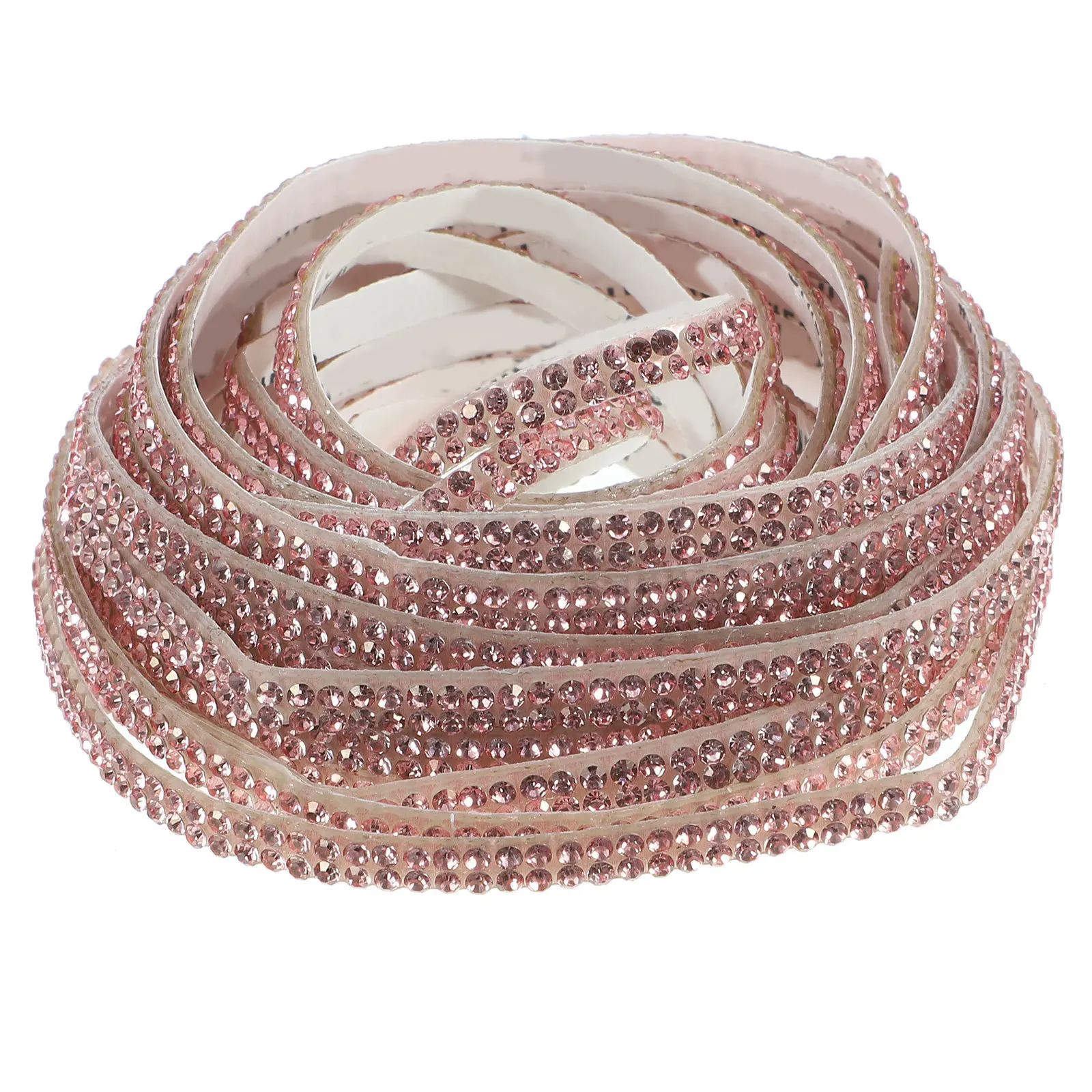 

1 Roll Rhinestone Ribbon Strip Self Adhesive Bling Wrap for Car Phone DIY Decor Crafts Rhinestones for Wedding Birthday