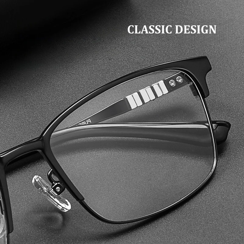 Chashma Prescription Glasses Men Pure Titanium Optical Spectacle Flexible Light Top Quality Eyeglasses Frames for Male
