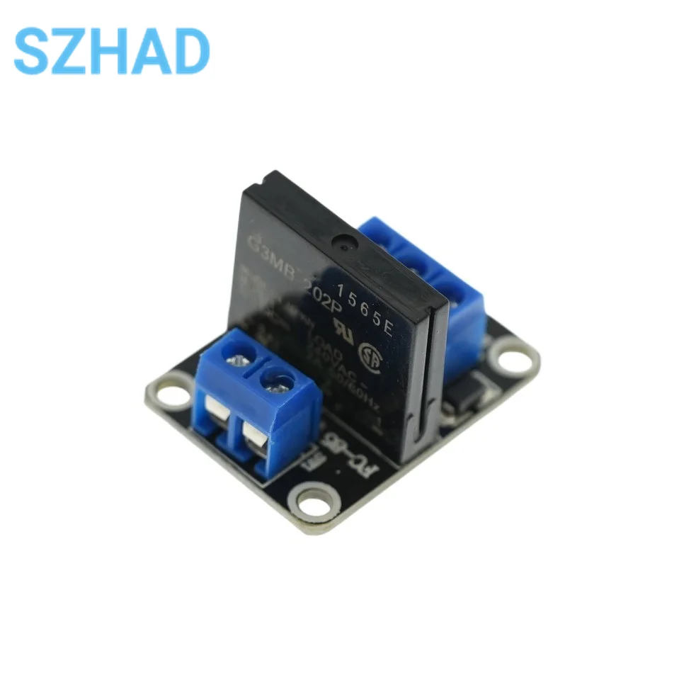  1 2 4 8 Channel 5V 12V 24V DC Relay Module Solid State High Level SSR AVR DSP G3MB-202P Relay 250V 2 for Arduino Raspbery pi