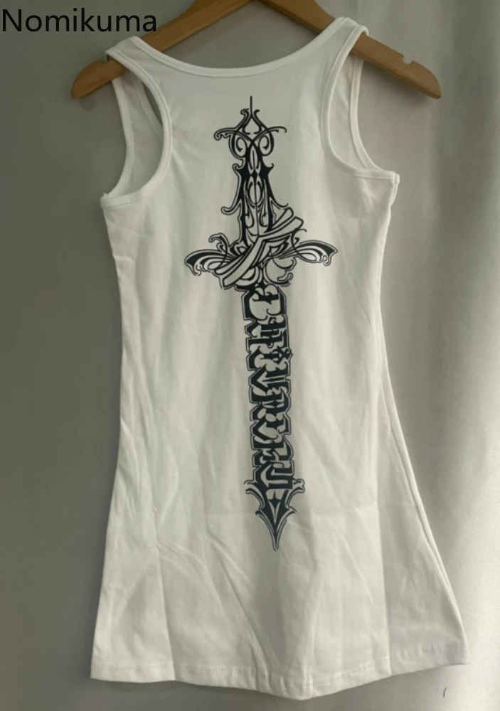 Harajuku Print Tanks Women Clothing Y2k Tops Sleeveless Tunic Summer Camis 2025 Ropa Mujer Fashion Casual Streetwear Vest 27y627 image 6