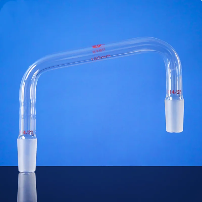 

Glass distillation elbow vacuum elbow joint 14*2 19*2 24*2