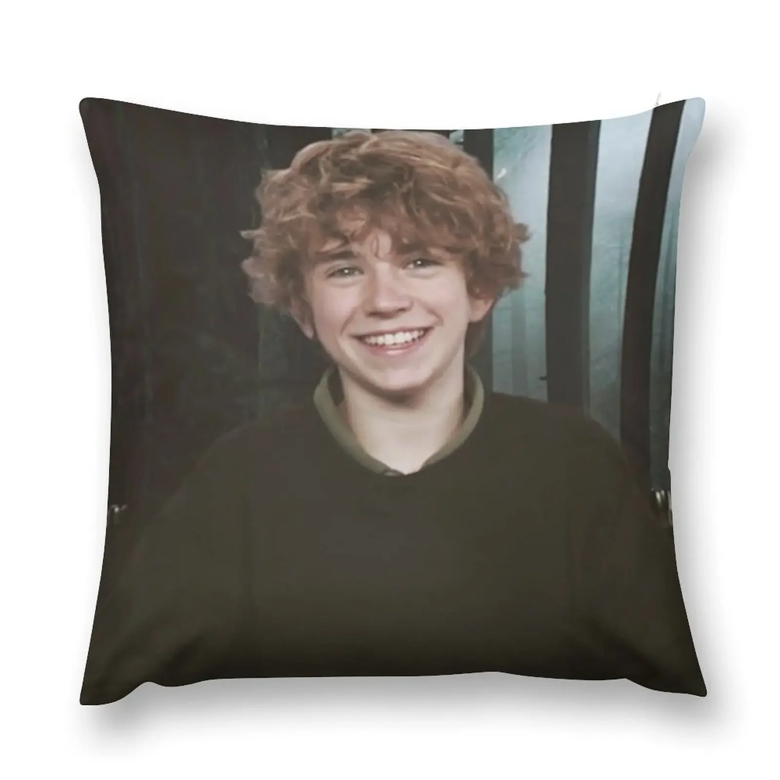 Percy Jackson walker scobell cute Throw Pillow Sitting Cushion pillow cover luxury pillow