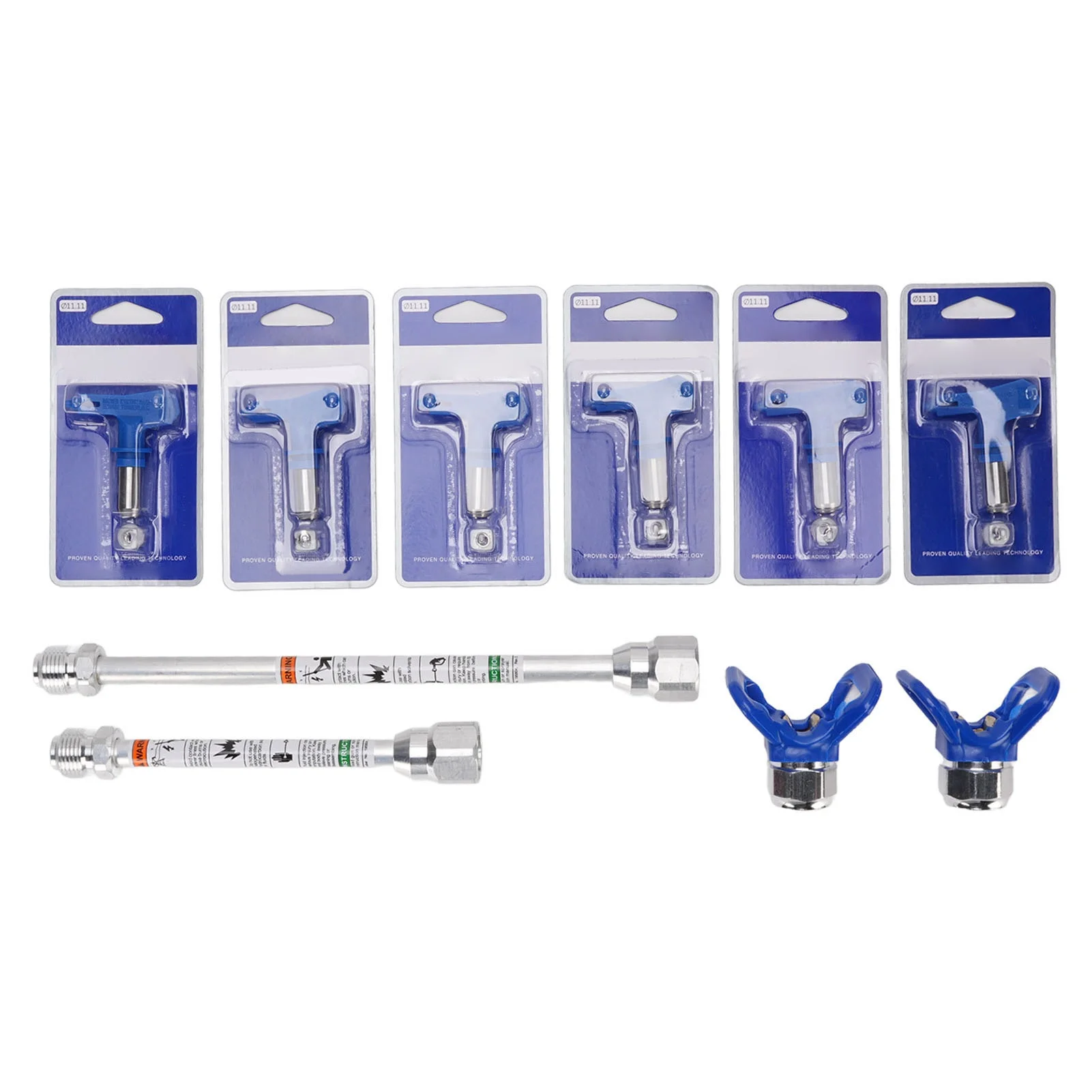 airless-sprayer-tips-paint-gun-set-spray-machine-parts-211-313-319-415-517-623-nozzle-with-2-nozzle-seats-2-extension-rod-blue