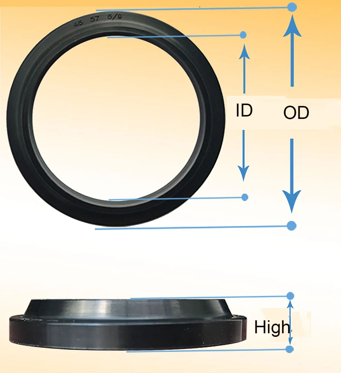 ID 8-210 مللي متر NBR النتريل المطاط J/FA نوع النفط الختم ل مكبس قضيب رمح الغبار النفط حلقة مانعة للتسرب الارتفاع 4/7 مللي متر 5/9 مللي متر 6/11 مللي متر 7/13 مللي متر