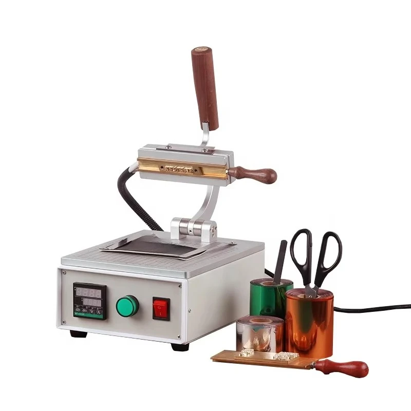 Proportional bronzing machine with working plate Embossing manual bronzing machine Shoes/PVC/Leather